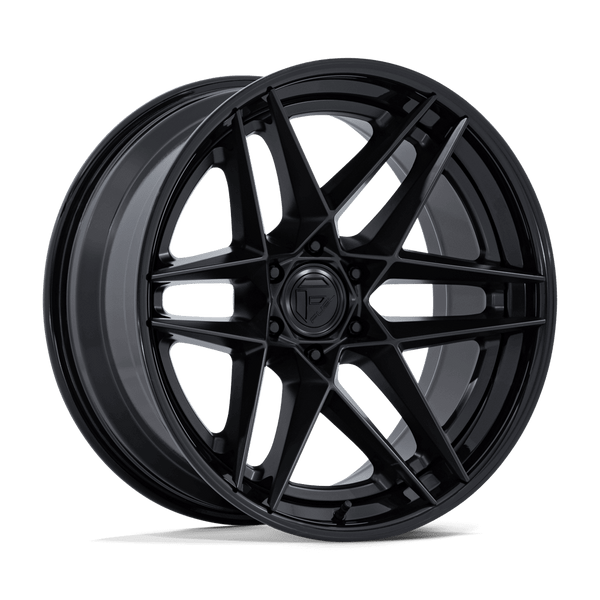 Flight - 22in, Fusion Forged, Matte Black W/ Gloss Black Lip, 22X9.5, 6X5.5, 20mm, 194933439300, SAEJ2530, 194933439300