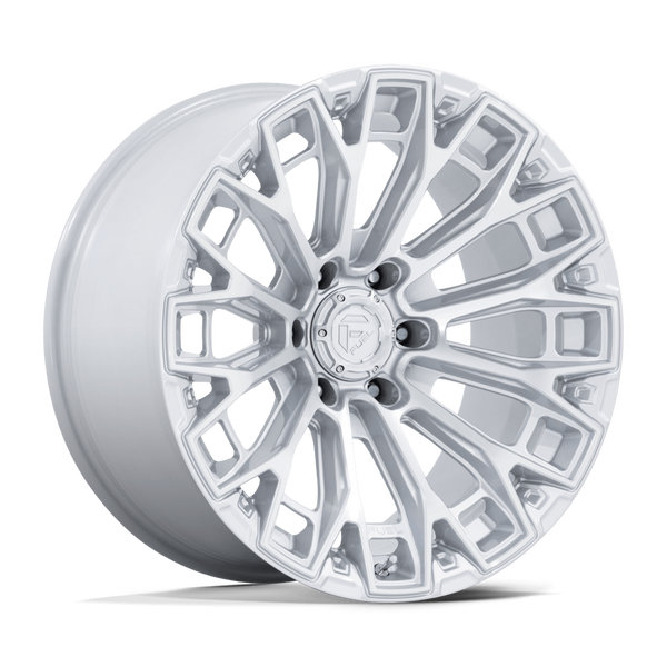 Trax - 20in, Cast Aluminum, Gloss Silver W/ Machined Face, 20X10, 6X135, -18mm, 194933392117, SAE J2530 JWL VIA, 194933392117