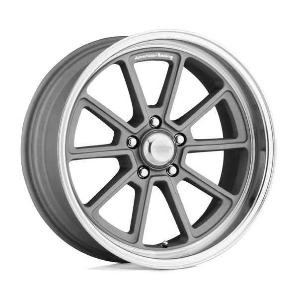 Draft - 18in, Flow Formed Aluminum, Vintage Silver W/ Diamond Lip, 18X8, 5X5.0, 0mm, 885463734279, SAEJ2530, 885463734279