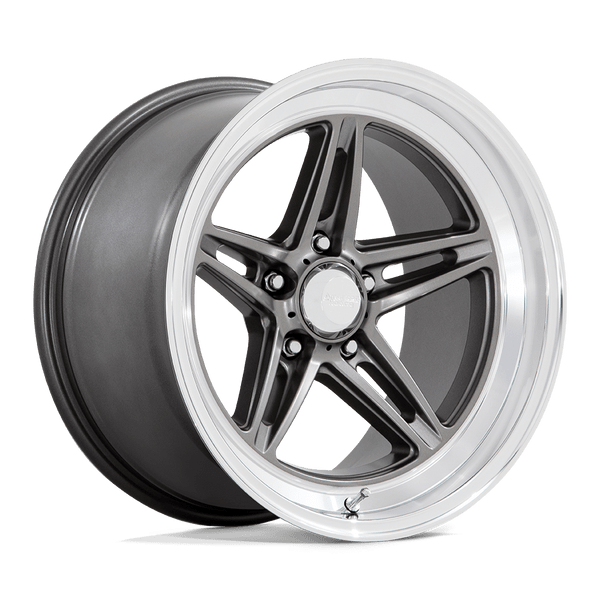 Groove - 18in, Flow Formed Aluminum, Anthracite W/ Diamond Cut Lip, 18X7, 5X4.5, 0mm, 194933330379, SAE J2530 JWL VIA, 194933330379