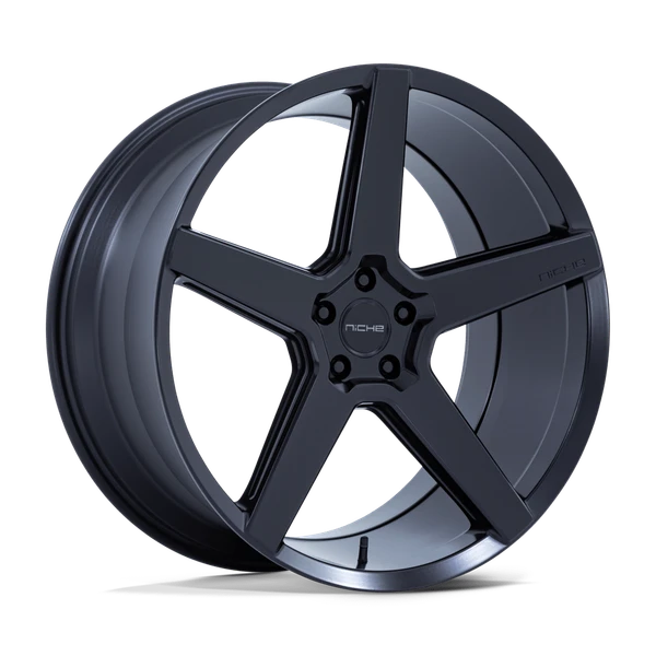 Modena - 22in, Cast Aluminum, Matte Black, 22X10.5, 5X115, 18mm, 194933400270, SAE J2530 JWL VIA, 194933400270