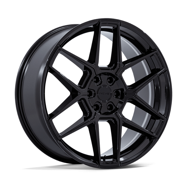 Rise - 24in, Cast Aluminum, Gloss Black, 24X10, 5X120, 30mm, 194933386000, SAE J2530 JWL VIA, 194933386000