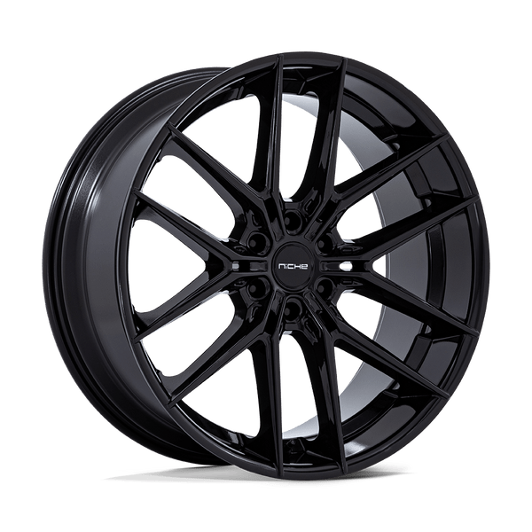 Prodigy 6 - 24in, Cast Aluminum, Gloss Black, 24X10, 6X5.5, 20mm, 194933359608, SAE J2530 JWL VIA, 194933359608