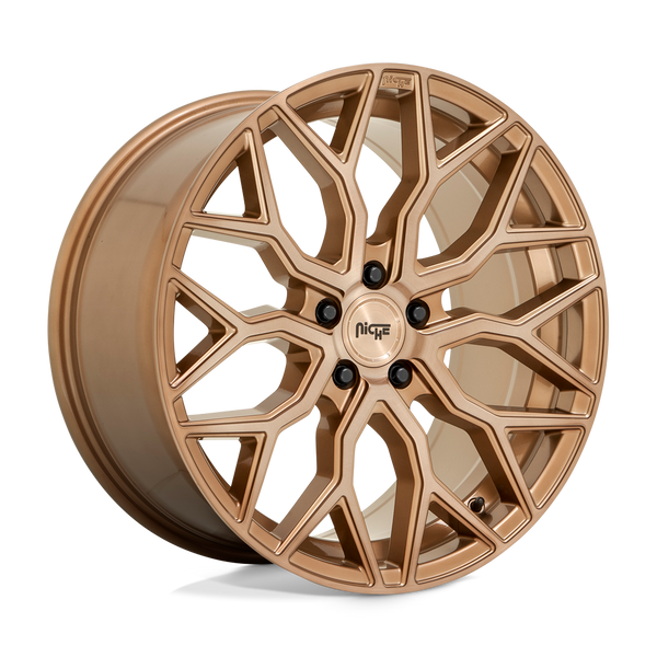 Mazzanti - 19in, Cast Aluminum, Bronze Brushed, 19X8.5, 5X112, 42mm, 194933078608,, 194933078608