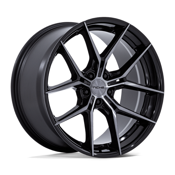 Prodigy 5 - 18in, Cast Aluminum, Gloss Black Dark Tinted Clear, 18X9.5, 5X4.5, 25mm, 194933363308, SAE J2530 JWL VIA, 194933363308