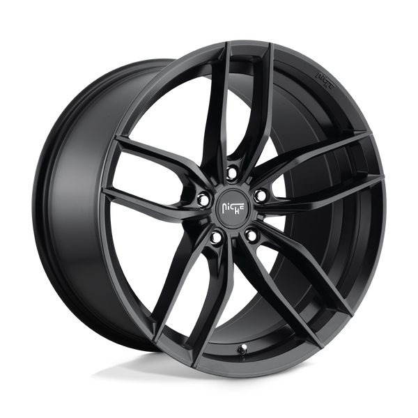Vosso - 19in, Cast Aluminum, Matte Black, 19X8.5, 5X4.5, 45mm, 885463885032,, 885463885032
