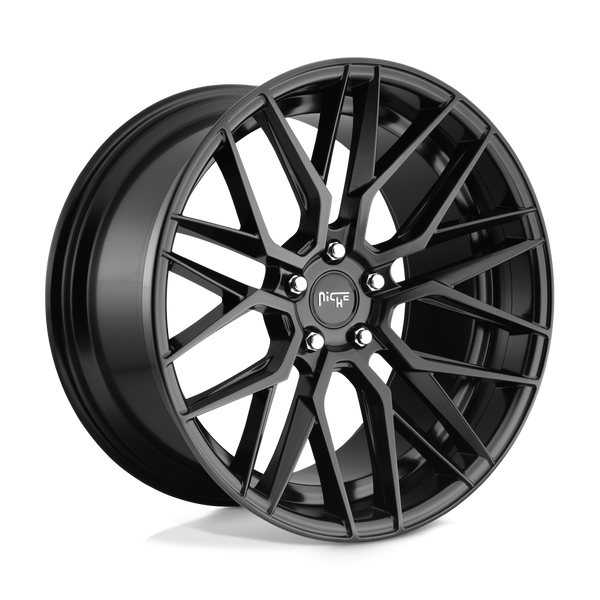 Gamma - 18in, Cast Aluminum, Matte Black, 18X8, 5X120, 40mm, 885463883489,, 885463883489