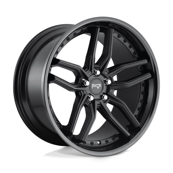 Methos - 20in, Cast Aluminum, Gloss Black Matte Black, 20X10.5, 5X4.5, 40mm, 885463884301,, 885463884301