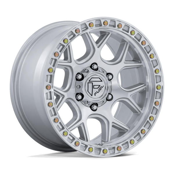 Puma - 17in, Cast Aluminum, Gloss Silver W/ Machined Face, 17X9, 5X5.0, -12mm, 194933431212, SAEJ2530, 194933431212