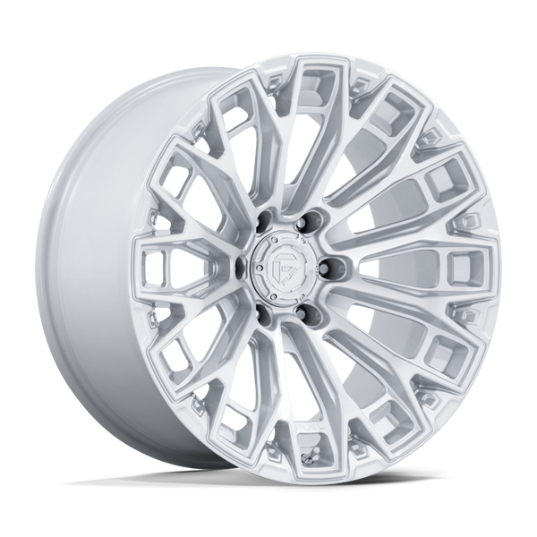 Trax - 20in, Cast Aluminum, Gloss Silver W/ Machined Face, 20X9, 8X180, 1mm, 194933392001, SAE J2530 JWL VIA, 194933392001