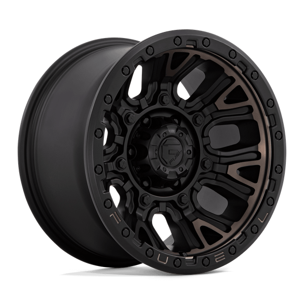 Traction - 17in, Cast Aluminum, Matte Black W Double Dark Tint, 17X9, 5X5.0, -12mm, 194933196517, SAE J2530 JWL VIA, 194933196517