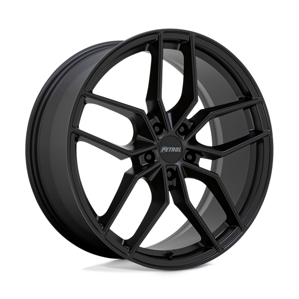 P5C - 17in, Cast Aluminum, Matte Black, 17X8, 5X4.25, 40mm, 195338080333, 195338080333