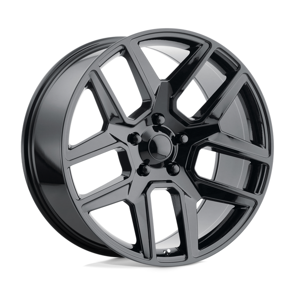 PR192 - 22in, Cast Aluminum, Gloss Black, 22X10, 5X5.5, 25mm, 757558019854, 757558019854