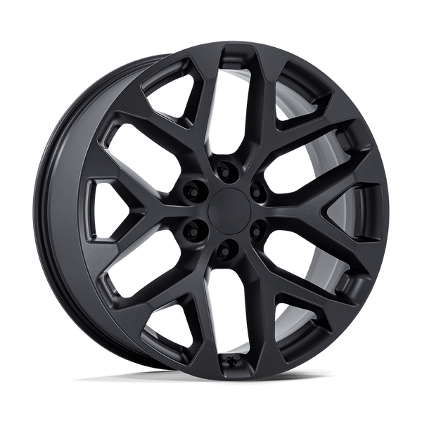 PR177 - 22in, Cast Aluminum, Satin Black, 22X9, 6X5.5, 24mm, 194933313846, SAE J2530 JWL VIA, 194933313846