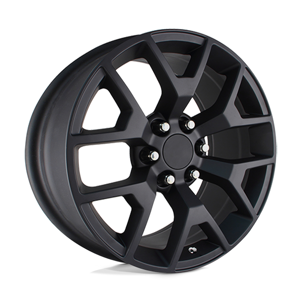 PR169 - 20in, Cast Aluminum, Matte Black, 20X9, 6X5.5, 27mm, 757558566822, 757558566822