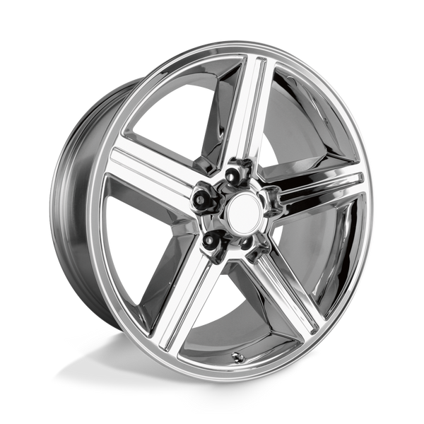 PR148 - 18in, Cast Aluminum, Chrome, 18X8, 5X4.75, 0mm, 757558649938, 757558649938