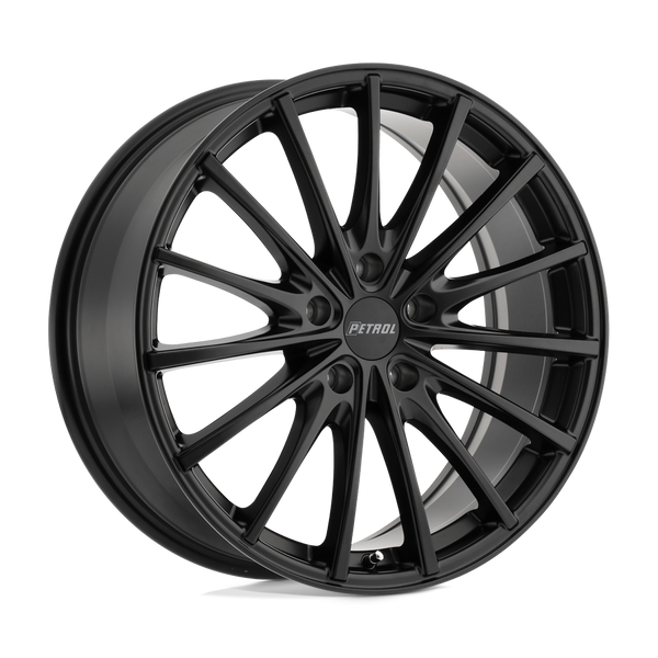 P3A - 18in, Cast Aluminum, Matte Black, 18X8, 5X4.5, 40mm, 195338032721, 195338032721
