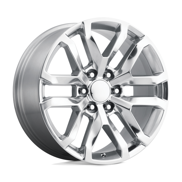 PR196 - 22in, Cast Aluminum, Chrome, 22X9, 6X5.5, 24mm, 757558760398, 757558760398