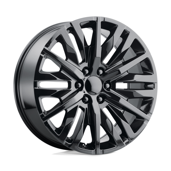PR198 - 20in, Cast Aluminum, Gloss Black, 20X9, 6X5.5, 24mm, 757558760602, 757558760602
