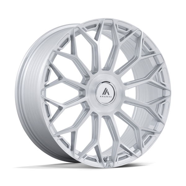 Envoy - 22in, Flow Formed Aluminum, Gloss Silver W/ Brushed Face, 22X10, 5X112/120, 35mm, 194933432585, SAEJ2530, 194933432585