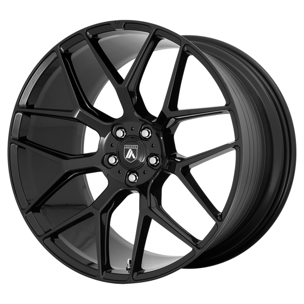 Dynasty - 20in, Flow Formed Aluminum, Gloss Black, 20X10.5, 5X120, 38mm, 885463821252, SAEJ2530, 885463821252