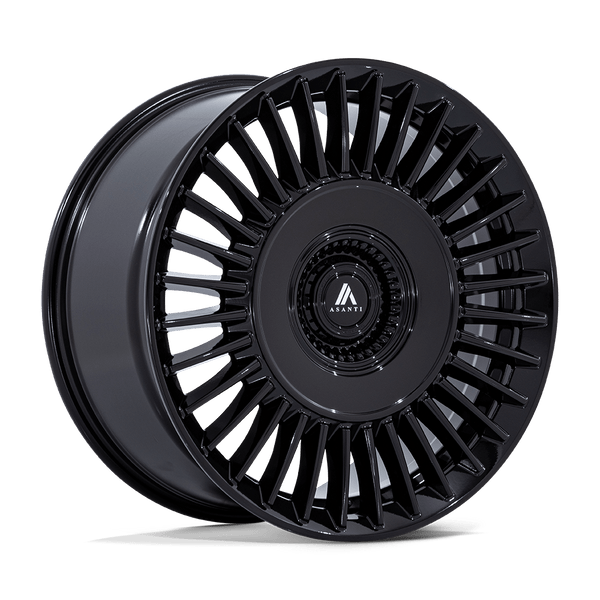 Tiara - 20in, Cast Aluminum, Gloss Black, 20X10.5, 5X112/120, 38mm, 194933378173, SAE J2530 JWL VIA, 194933378173