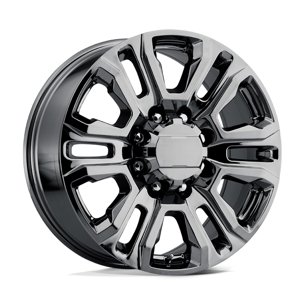 PR207 - 20in, Cast Aluminum, Black Chrome, 20X8.5, 8X180, 47mm, 757558761739, SAE J2530 JWL VIA, 757558761739