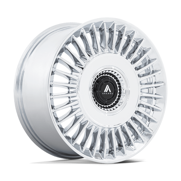 Tiara - 20in, Cast Aluminum, Chrome, 20X9, 5X112/120, 27mm, 194933292592, SAE J2530 JWL VIA, 194933292592