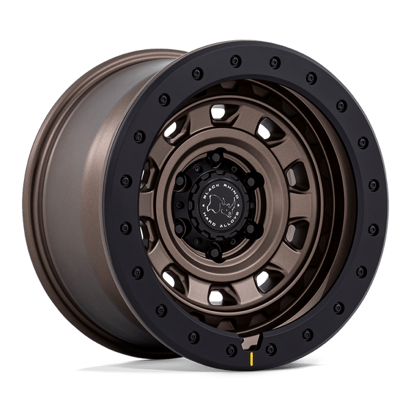 Xplorer - 17in, Cast Aluminum, Burnt Bronze W/ Matte Blk-Lp, 17X9, 5X5.0, -12mm, 194933381265, SAE J2530 JWL VIA, 194933381265