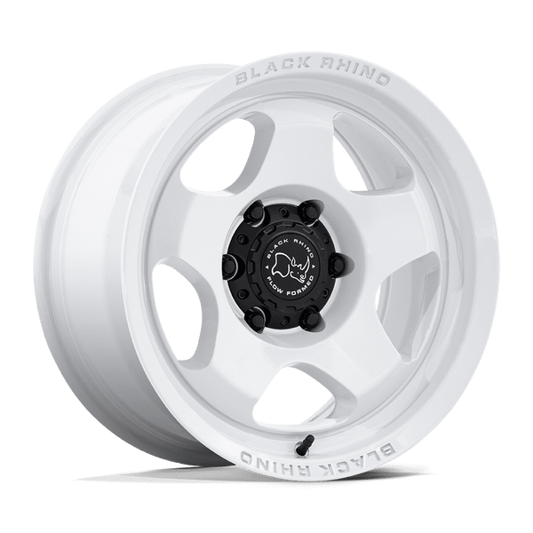 Sol - 17in, Flow Formed Aluminum, Gloss White, 17X8, 5X110, 38mm, 194933413928, SAEJ2530, 194933413928