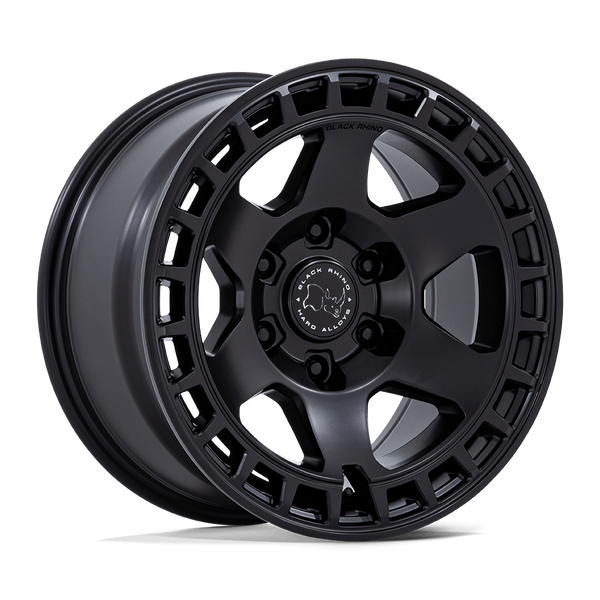 Bahari - 17in, Cast Aluminum, Matte Black, 17X8.5, 6X135, 0mm, 194933381913, SAE J2530 JWL VIA, 194933381913