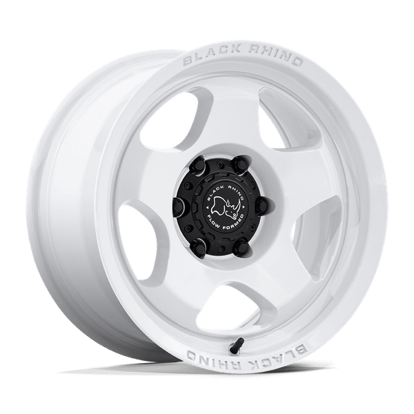 Sol - 17in, Flow Formed Aluminum, Gloss White, 17X8, 6X135, 38mm, 194933413775, SAEJ2530, 194933413775
