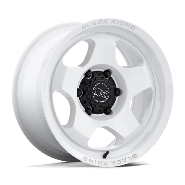 Sol - 17in, Flow Formed Aluminum, Gloss White, 17X8, 6X5.5, 20mm, 194933413737, SAEJ2530, 194933413737
