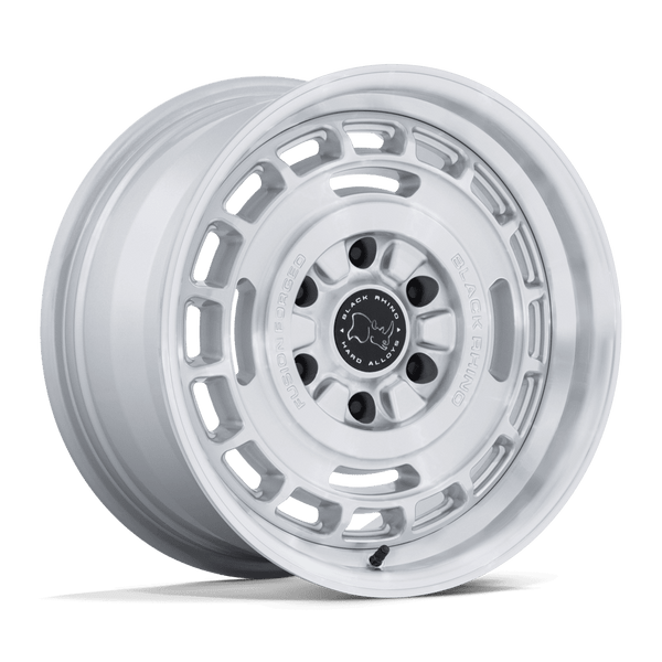 Vagabond - 17in, Fusion Forged, Gloss Silver W/ Machined Face, 17X8.5, 6X5.5, 0mm, 194933425617, SAEJ2530, 194933425617