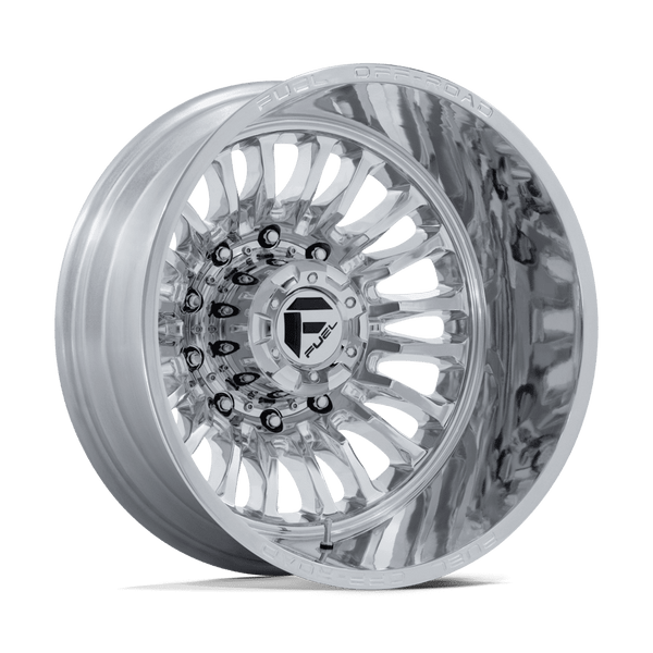 Arc Dually - 20in, Cast Aluminum, Polished, 20X8.25, 8X6.5, -201mm, 194933435944, SAE J2530 JWL VIA, 194933435944