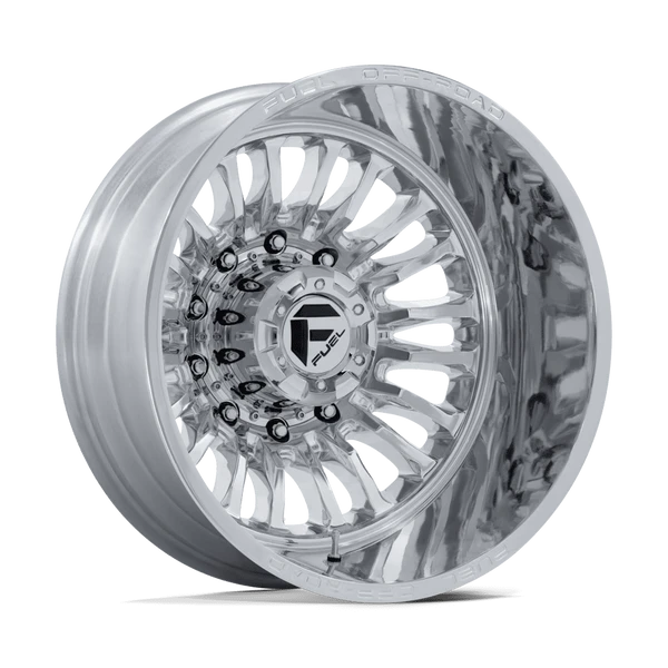 Arc Dually - 20in, Cast Aluminum, Polished, 20X8.25, 8X210, -201mm, 194933435845, SAE J2530 JWL VIA, 194933435845