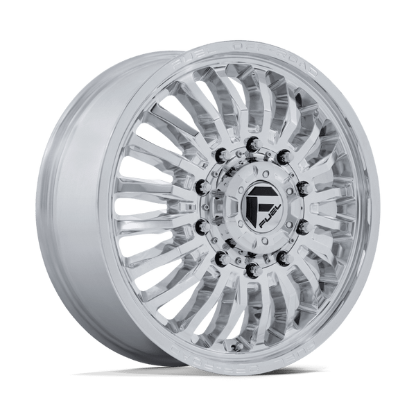 Arc Dually - 20in, Cast Aluminum, Polished, 20X8.25, 8X6.5, 104mm, 194933435951, SAE J2530 JWL VIA, 194933435951