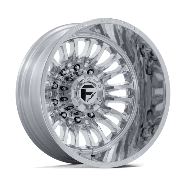 Arc Dually - 20in, Cast Aluminum, Polished, 20X8.25, 8X6.5, -227mm, 194933435937, SAE J2530 JWL VIA, 194933435937