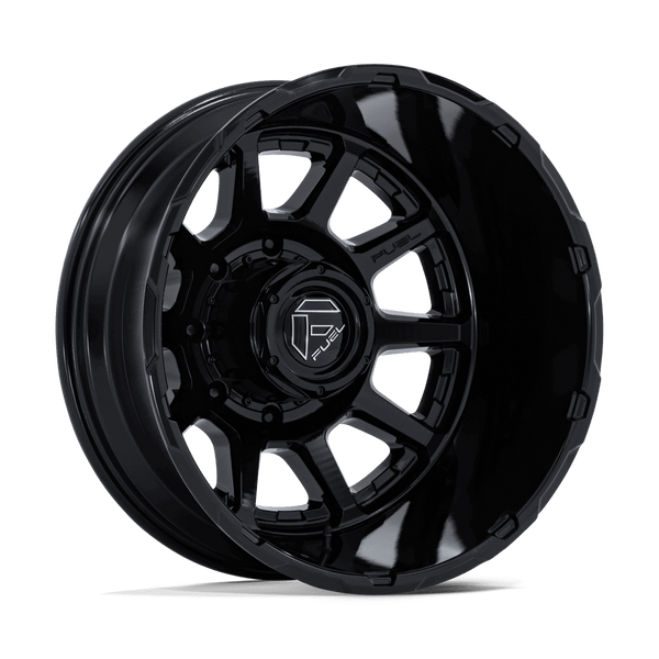 Circuit Dually - 24in, Cast Aluminum, Gloss Black, 24X8.25, 8X210, -221mm, 194933445806, SAE J2530 JWL VIA, 194933445806