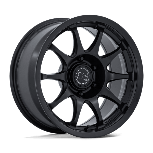 Ronin - 17in, Flow Formed Aluminum, Matte Black, 17X8.5, 6X5.5, 25mm, 194933430949, SAEJ2530, 194933430949