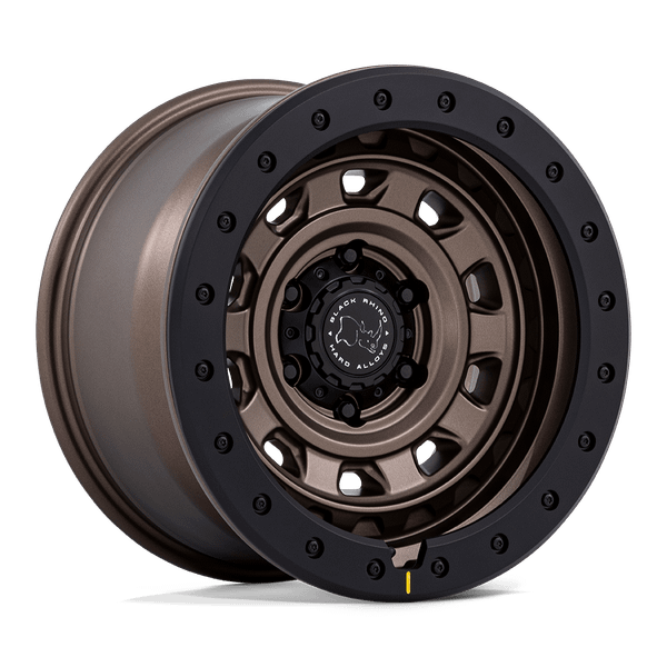 Xplorer - 17in, Cast Aluminum, Burnt Bronze W/ Matte Blk-Lp, 17X9, 6X5.5, 1mm, 194933381227, SAE J2530 JWL VIA, 194933381227
