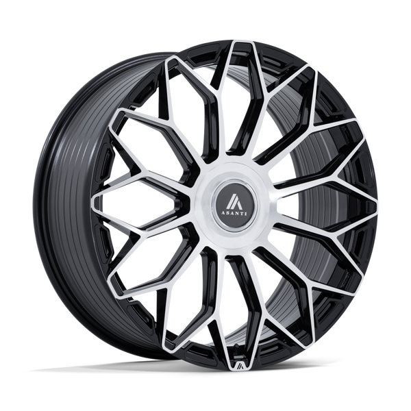 Envoy - 20in, Flow Formed Aluminum, Gloss Black W/ Machined Face, 20X9, 5X112/4.5, 35mm, 194933433018, SAEJ2530, 194933433018