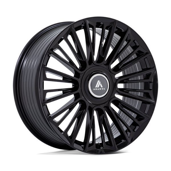 Premier - 24in, Flow Formed Aluminum, Gloss Black, 24X10, 5X120/130, 35mm, 194933344536, SAE J2530 JWL VIA, 194933344536