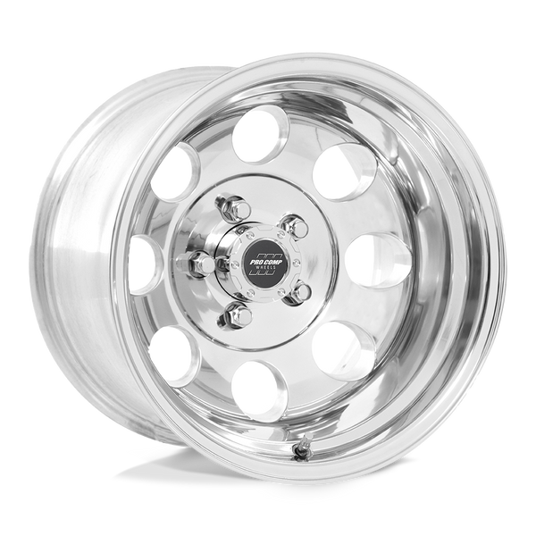 Vintage - 15in, Cast Aluminum, Polished, 15X10, 5X4.5, -47mm, 844658000629, 844658000629