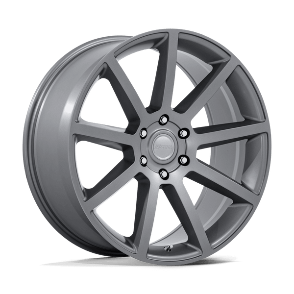 P6E - 20in, Cast Aluminum, Matte Gunmetal, 20X9.5, 6X5.5, 25mm, 194933397907, SAEJ2530, 194933397907