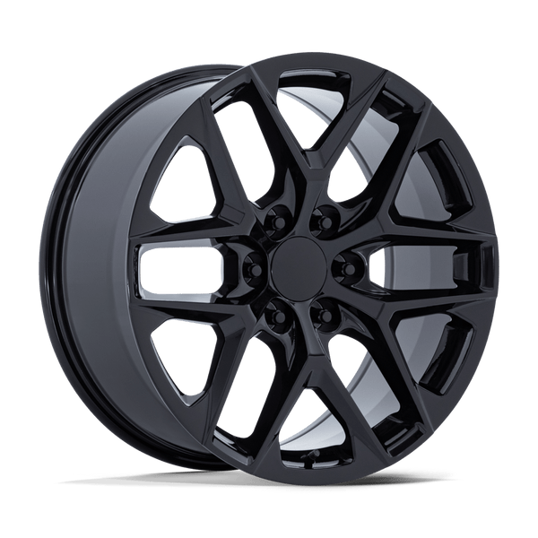 PR229 - 24in, Cast Aluminum, Gloss Black, 24X10, 6X5.5, 31mm, 194933400126, SAEJ2530, 194933400126