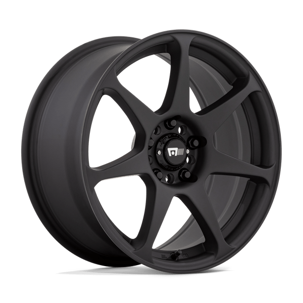 Battle - 17in, Cast Aluminum, Matte Black, 17X8, 5X110, 30mm, 194933195237, SAE J2530 JWL VIA, 194933195237