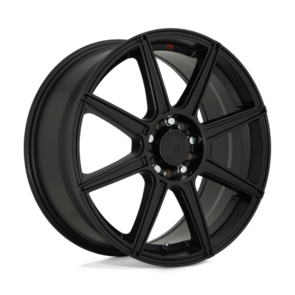 CS8 - 17in, Cast Aluminum, Satin Black, 17X7, 5X110/115, 40mm, 885463803234, SAEJ2530 JWL VIA, 885463803234