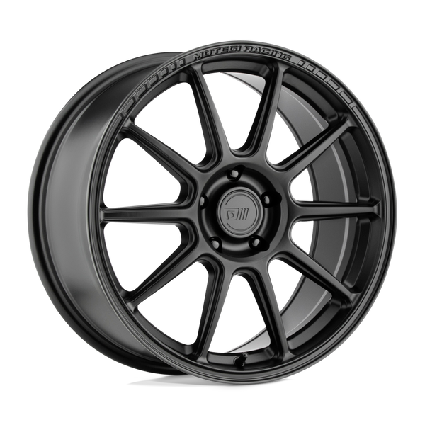 SS10 - 18in, Flow Formed Aluminum, Satin Black, 18X8.5, 5X100, 45mm, 885463734491, SAEJ2530 JWL VIA, 885463734491