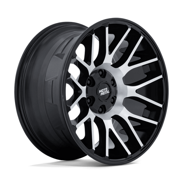 Overlook - 20in, Cast Aluminum, Gloss Black W/ Machined Face, 20X9, 8X180, 1mm, 194933430765, SAEJ2530, 194933430765